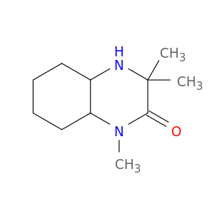 2(1H)-Quinoxalinone, octahydro-1,3,3-trimethyl-