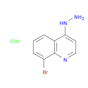 8-Bromo-4-hydrazinoquinoline hydrochloride
