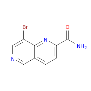 1,6-Naphthyridine-2-carboxamide,8-bromo-