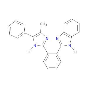 1H-Benzimidazole, 2-[2-(4-methyl-5-phenyl-1H-imidazol-2-yl)phenyl]-