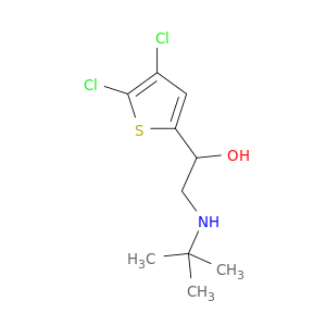 1-(4,5-DICHLORO-2-THIENYL)-2-TERT-BUTYLAMINOETHANOL