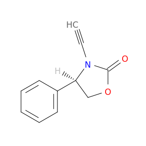 2-Oxazolidinone, 3-ethynyl-4-phenyl-, (4R)-