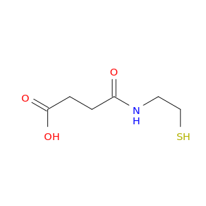 Butanoic acid, 4-[(2-mercaptoethyl)amino]-4-oxo-