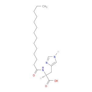 L-Histidine, N-(1-oxotetradecyl)-