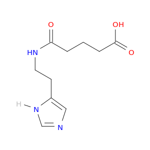 5-((2-(1H-咪唑-5-基)乙基)氨基)-5-氧代戊酸