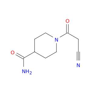 1-(cyanoacetyl)piperidine-4-carboxamide