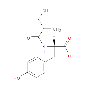 L-Tyrosine, N-(3-mercapto-2-methyl-1-oxopropyl)-