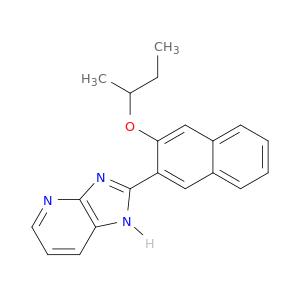 1H-Imidazo[4,5-b]pyridine, 2-[3-(1-methylpropoxy)-2-naphthalenyl]-