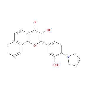 3-羟基-2-[3-羟基-4-(1-吡咯烷基)苯基]-4H-萘硫醚[1,2-B]吡喃-4-一