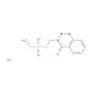 sodium 8-[(methylsulfanyl-oxido-phosphoryl)sulfanylmethyl]-8,9,10-triazabicyclo[4.4.0]deca-1,3,5,9-tetraen-7-one
