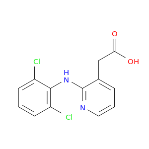 3-Pyridineacetic acid, 2-[(2,6-dichlorophenyl)amino]-