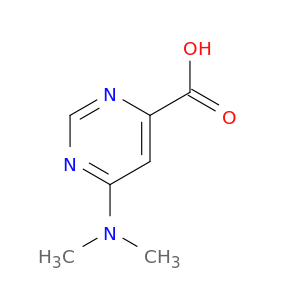 4-Pyrimidinecarboxylic acid, 6-(dimethylamino)-