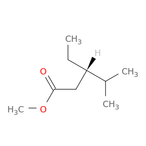 Pentanoic acid, 3-ethyl-4-methyl-, methyl ester, (3S)-