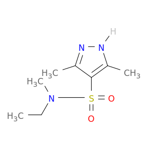 N-Ethyl-N,3,5-trimethyl-1H-pyrazole-4-sulfonamide