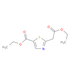 Ethyl 2-(2-ethoxy-2-oxoethyl)-1,3-thiazole-5-carboxylate