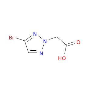 2-(4-Bromo-2H-1,2,3-triazol-2-yl)acetic acid