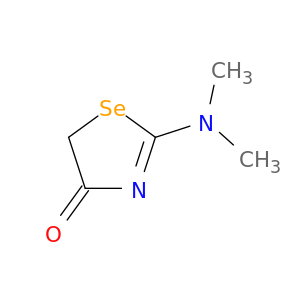 4(5H)-Selenazolone, 2-(dimethylamino)-