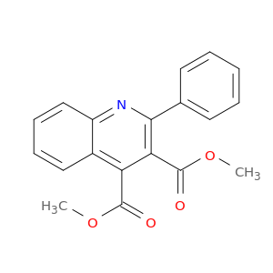 3,4-Quinolinedicarboxylic acid, 2-phenyl-, dimethyl ester