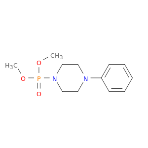 Phosphonic acid, (4-phenyl-1-piperazinyl)-, dimethyl ester