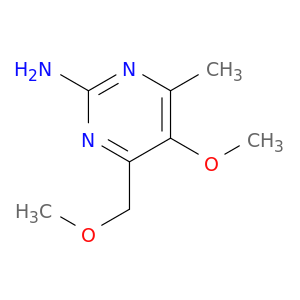 2-Pyrimidinamine, 5-methoxy-4-(methoxymethyl)-6-methyl-