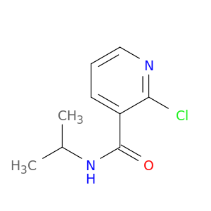 3-Pyridinecarboxamide, 2-chloro-N-(1-methylethyl)-