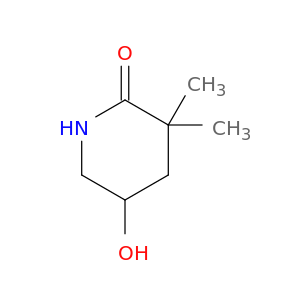 5-Hydroxy-3,3-dimethylpiperidin-2-one