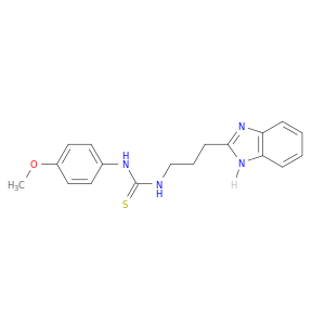 Thiourea, N-[3-(1H-benzimidazol-2-yl)propyl]-N'-(4-methoxyphenyl)-