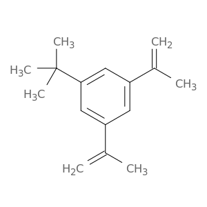 Benzene, 1-(1,1-dimethylethyl)-3,5-bis(1-methylethenyl)-