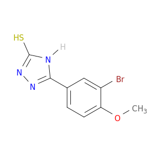 5-(3-Bromo-4-methoxyphenyl)-4H-1,2,4-triazole-3-thiol