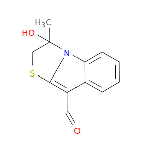 Thiazolo[3,2-a]吲哚-9-羧醛,2,3-二氢-3-羟基-3-甲基-