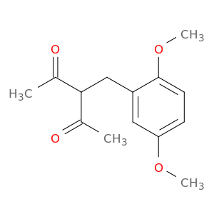 3-[(2,5-dimethoxyphenyl)methyl]pentane-2,4-dione