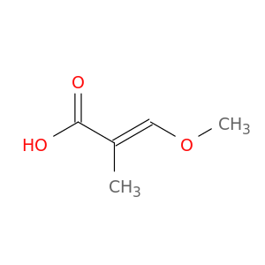 (E)-3-methoxy-2-methyl-prop-2-enoic acid