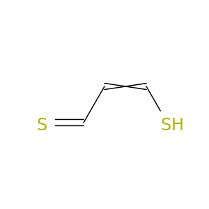 2-Propenethial, 3-mercapto-