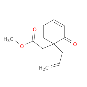 3-Cyclohexene-1-acetic acid, 2-oxo-1-(2-propenyl)-, methyl ester