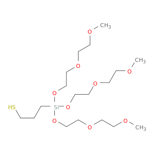 9,9-双[2-(2-甲氧基乙氧基)乙氧基]-2,5,8-三元氧-9-硅烷烷-12-硫醇