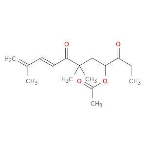 8,10-Undecadiene-3,7-dione, 4-(acetyloxy)-6,6,10-trimethyl-, (E)-