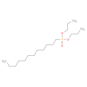 Phosphonic acid, dodecyl-, dipropyl ester