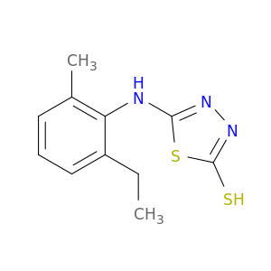 5-[(2-Ethyl-6-methylphenyl)amino]-1,3,4-thiadiazole-2-thiol