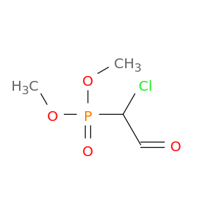 Phosphonic acid, (1-chloro-2-oxoethyl)-, dimethyl ester