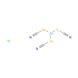 Nickel, bis(selenocyanato)(thiocyanato)(zinc)-
