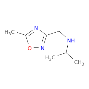 N-[(5-METHYL-1,2,4-OXADIAZOL-3-YL)METHYL]PROPAN-2-AMINE