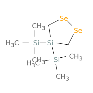 1,2-Diselena-4-silacyclopentane, 4,4-bis(trimethylsilyl)-