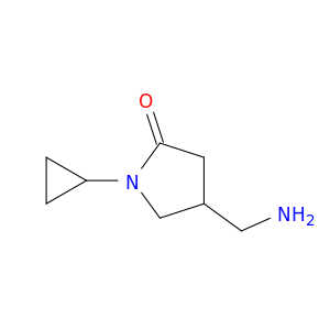 4-(氨基甲基)-1-环丙基吡咯烷-2-酮