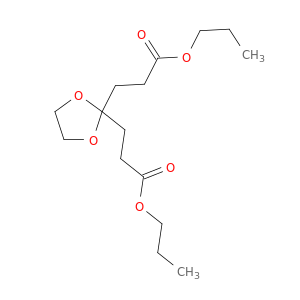 1,3-Dioxolane-2,2-dipropanoic acid, dipropyl ester