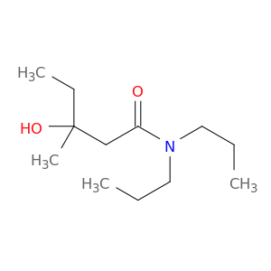 Pentanamide, 3-hydroxy-3-methyl-N,N-dipropyl-