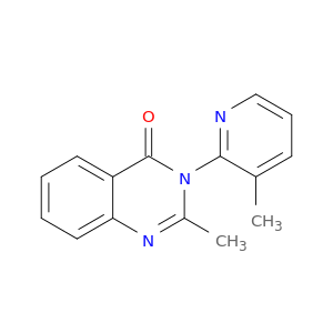 4(3H)-Quinazolinone,2-methyl-3-(3-methyl-2-pyridinyl)-