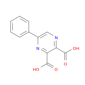5-苯基吡嗪-2,3-二羧酸