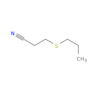 Propanenitrile, 3-(propylthio)-
