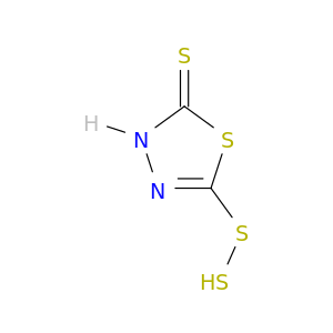 1,3,4-Thiadiazole-2-sulfenothioic acid, 4,5-dihydro-5-thioxo-