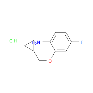 2-(cyclopropylmethoxy)-4-fluoroaniline hydrochloride